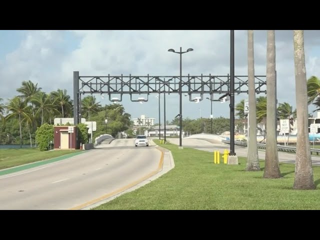 ⁣Drivers skipping Broad Causeway toll causing  big problem for Bay Harbor Islands