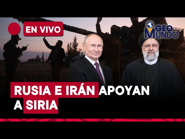 ⁣Rusia e Irán apoyan al régimen de  Bachar al Asad en Siria I Geomundo, hoy 2 de diciembre del 2024