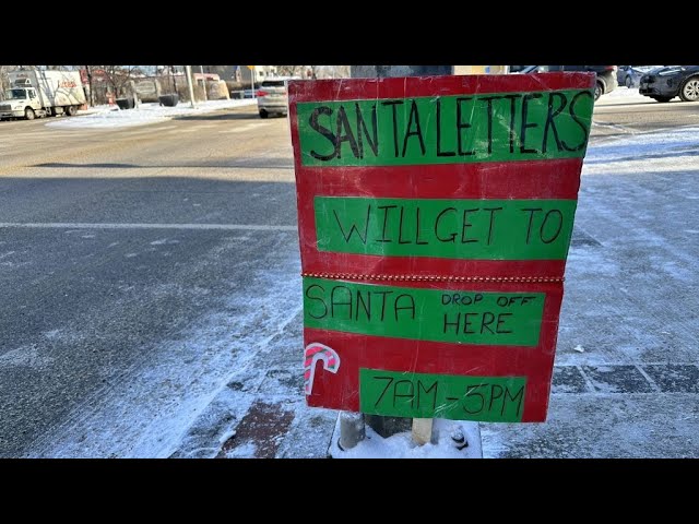 ⁣Letters to Santa still being delivered amid postal worker strike