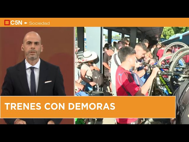 ⁣DEMORAS y CANCELACIONES en los TRENES por MEDIDA de FUERZA