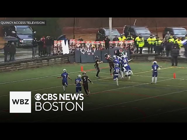 ⁣North Quincy's Thanksgiving Hail Mary named ESPN's top play