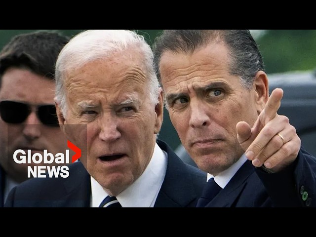 ⁣Why Joe Biden went back on his word to pardon his son Hunter