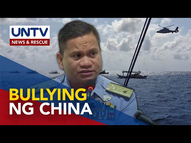 ⁣Harassment gamit ang helicopter ng Chinese Navy, maaaring magpalubog ng bangka ng mga Pilipino—PCG