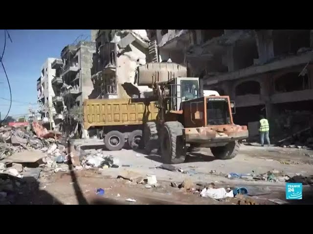 La reconstruction a commencé au Liban • FRANCE 24