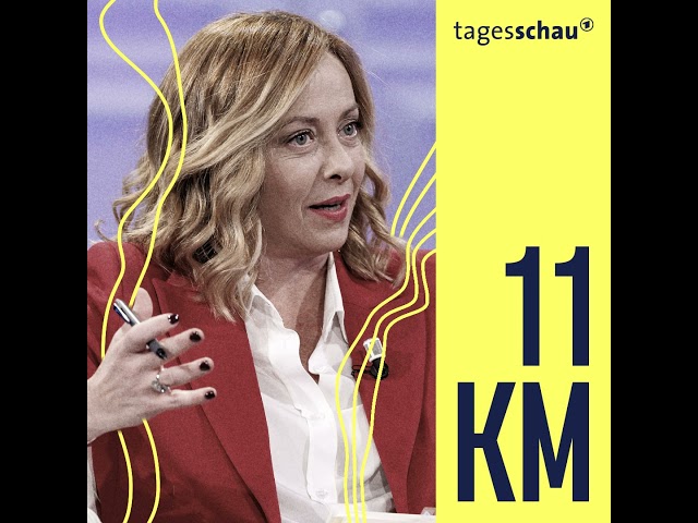 ⁣Moderat bis extrem rechts: Die Strategie der Giorgia Meloni | 11KM - der tagesschau-Podcast