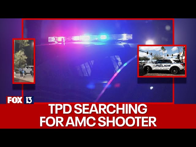 ⁣TPD continues search for woman who opened fire at Tampa AMC