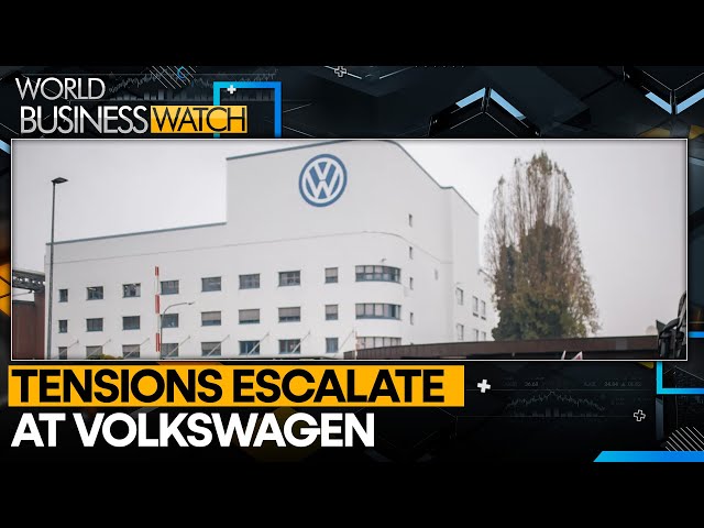 ⁣Volkswagen Workers Strike Over Wage Cuts & Job Cuts Threats | World Business Watch