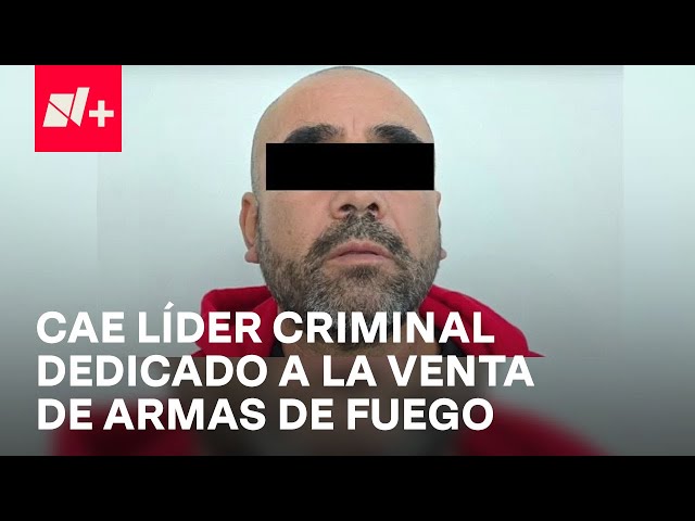 ⁣Detienen a Jaime Becerril, líder de banda dedia a robo de autotransportes y venta de armas de fuego