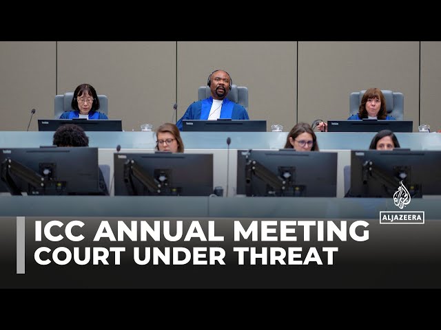 ⁣‘Appalling’: ICC president says threats, sanctions put court in jeopardy