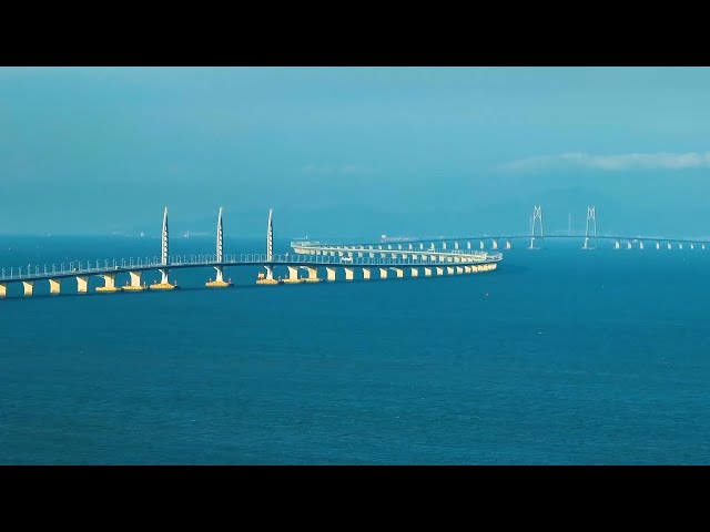 GLOBALink | Hong Kong-Zhuhai-Macao Bridge helps shape new development landscape for GBA