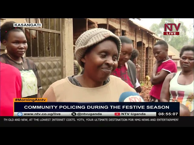 ⁣ON THE GROUND :Community policing during the festive season