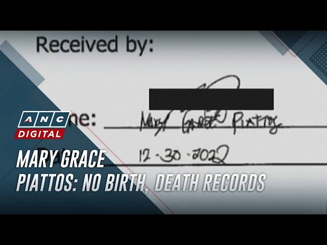 ⁣Mary Grace Piattos does not exist in PSA records | ABS-CBN News