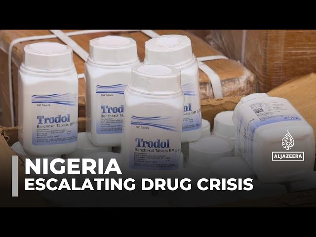 ⁣Nigeria's addiction crisis: Drugs enforcement agency calls for state of emergency