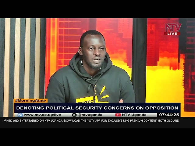 ⁣Denoting political security concerns on opposition|Morning AtNTV