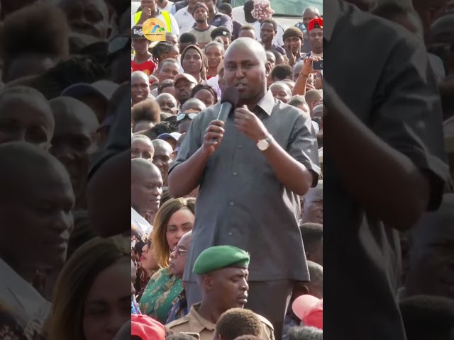 ⁣“Hii safari ya kuunganisha wakenya ndio safari ya kuenda canaan” - Hon. Junet Mohamed