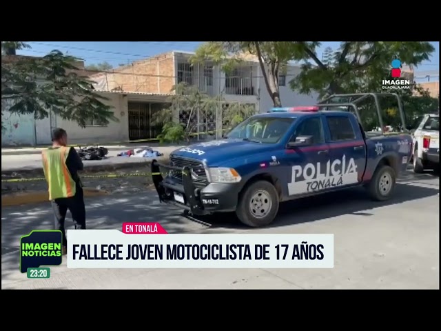 ⁣Fallece joven motociclista tras choque en Tonalá | Noticias GDL con Rey Suárez