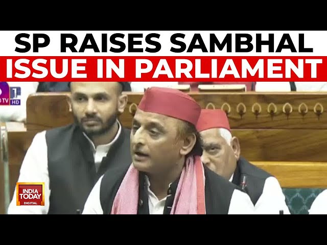 ⁣Sambhal Violence: SP Chief Akhilesh Yadav Accuses Local Administration, Demands Action in Parliament