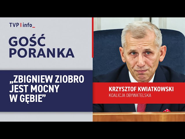 ⁣K. Kwiatkowski: Ziobro stawi się na komisji, bo nie chce utracić immunitetu | GOŚĆ PORANKA