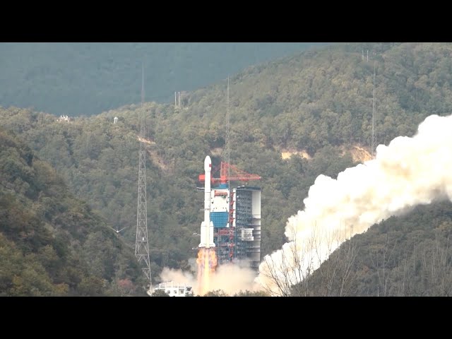 ⁣China launches new communication technology test satellite