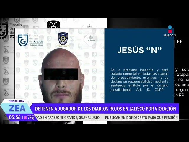 ⁣Detienen al beisbolista Jesús Luciano por el delito de violación