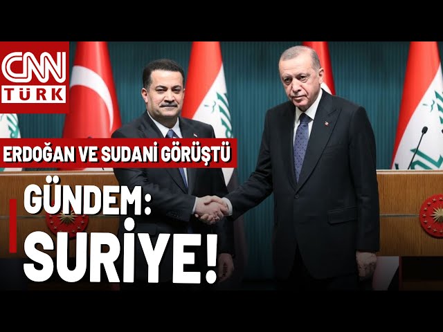 ⁣SON DAKİKA  Erdoğan'dan Çok Kritik "Suriye" Görüşmesi! Iraklı Mevkidaşı Sudani İle Gö