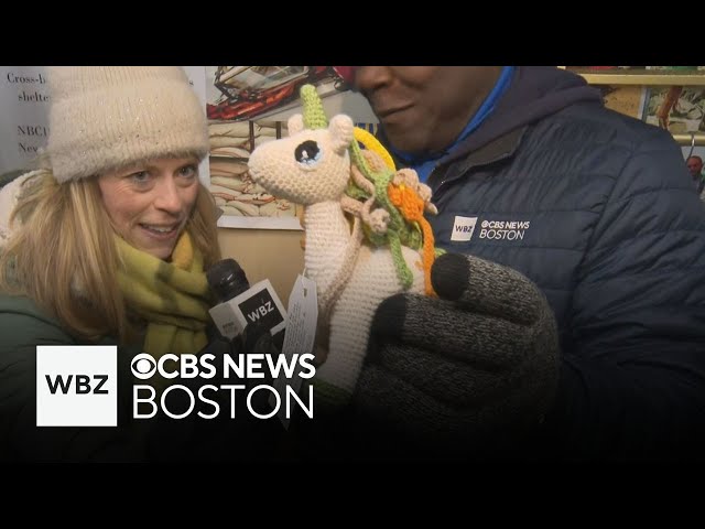 ⁣Crafts at Boston's Snowport benefit displaced Syrians