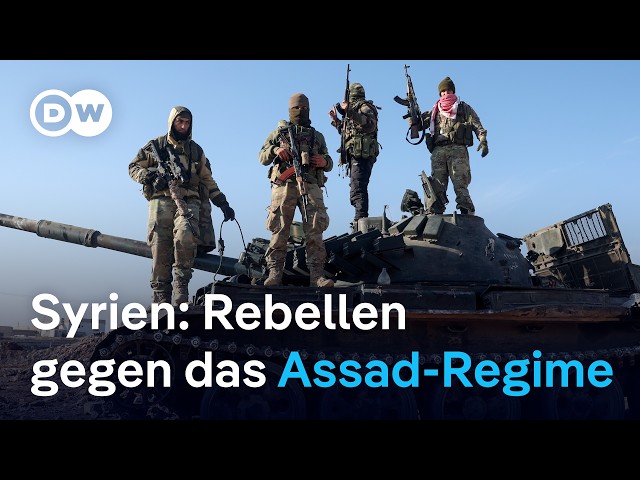 ⁣Syrien: Islamistische Rebellen erobern Aleppo im Kampf gegen Machthaber Assad | DW Nachrichten