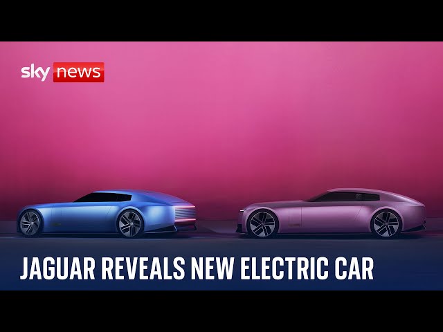 ⁣Jaguar boss defends rebrand after backlash - as new electric car revealed