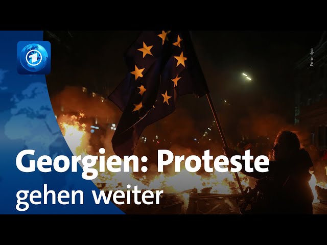 Georgien: Proteste gegen die Regierung gehen weiter