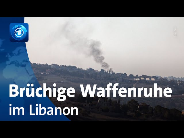 Vereinzelte Angriffe im Libanon trotz Waffenruhe