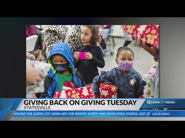 Giving back on Giving Tuesday