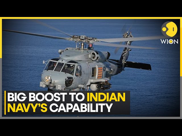 ⁣US Approves Sale Of MH-60R Seahawk Helicopter Equipment To India | World News | WION