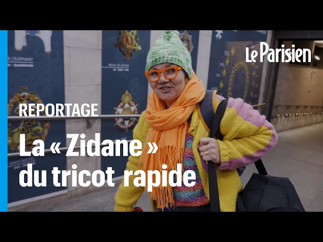 ⁣« On m’enterrera avec mes pelotes » : Catherine, 9 fois championne de France de tricot rapide