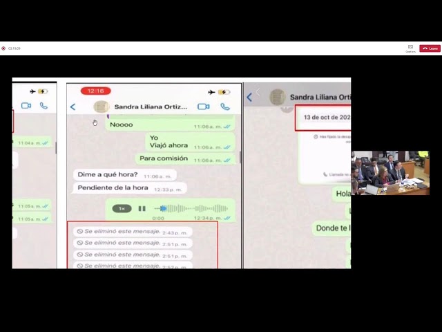 ⁣EN VIVO: audiencia de imputación de cargos a Sandra Ortiz por escándalo en la UNGRD