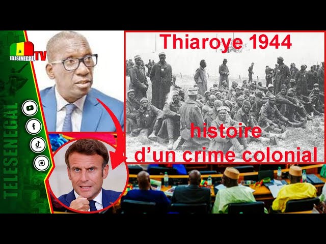 ⁣Inédit ! Decroix dévoile enfin le véritable objectif de la France dans le massacre de Thiaroye