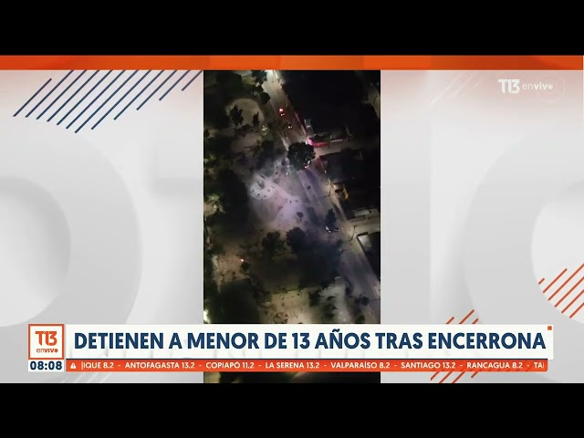 ⁣Detienen a menor de 13 años tras encerrona