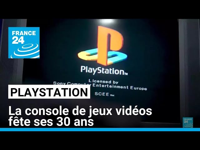 ⁣Avec plus de 102 millions d'exemplaires vendus, la première PlayStation a 30 ans • FRANCE 24