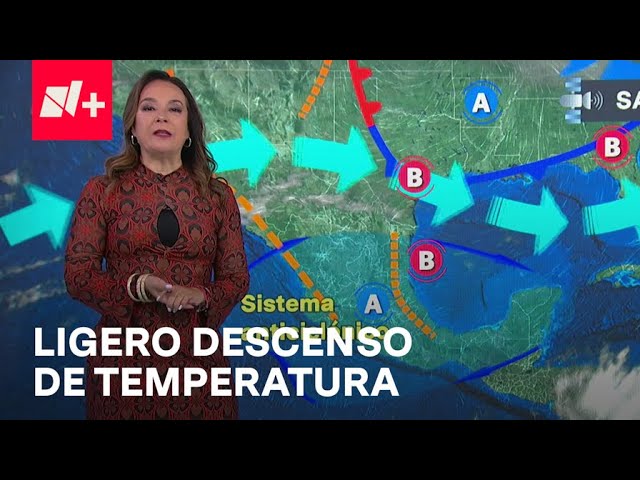 ⁣Baja la temperatura y tiempo lluvioso en el norte de México - Las Noticias