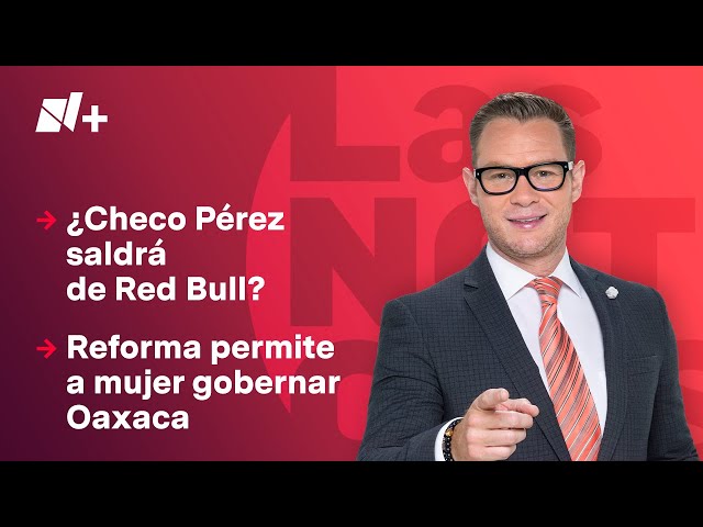 ⁣Checo Pérez podría quedar fuera de su escudería | Las Noticias - 3 de diciembre de 2024