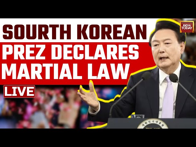 ⁣South Korea Latests News | South Korean President Yoon Declares Emergency Martial Law