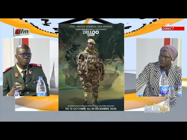 ⁣Médecin Colonel Moustapha Lo, Armée Nationale - Invité #MidiPlus du 03 Décembre 2024