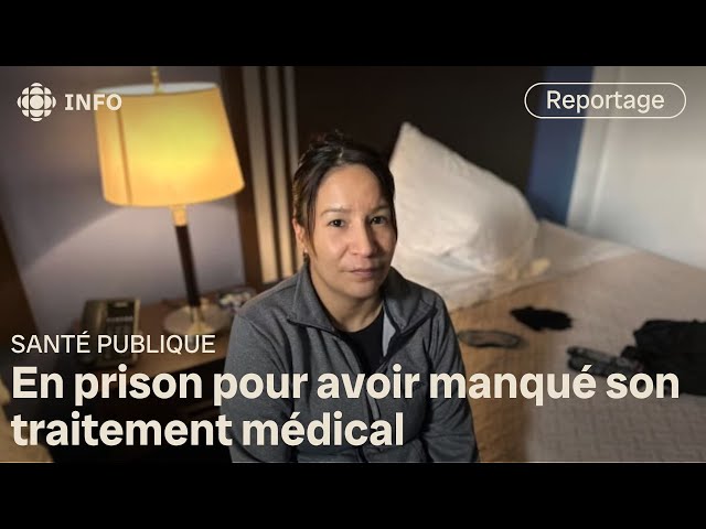 ⁣Une patiente emprisonnée pour avoir manqué son traitement