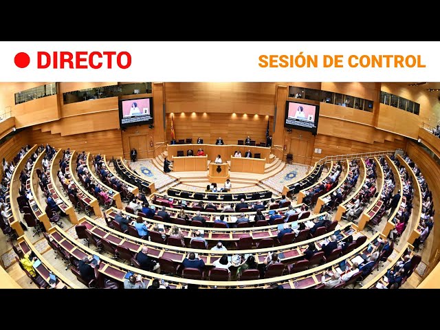 ⁣SENADO  EN DIRECTO: SESIÓN DE CONTROL EN LA CÁMARA ALTA (03/12/2024) | RTVE Noticias