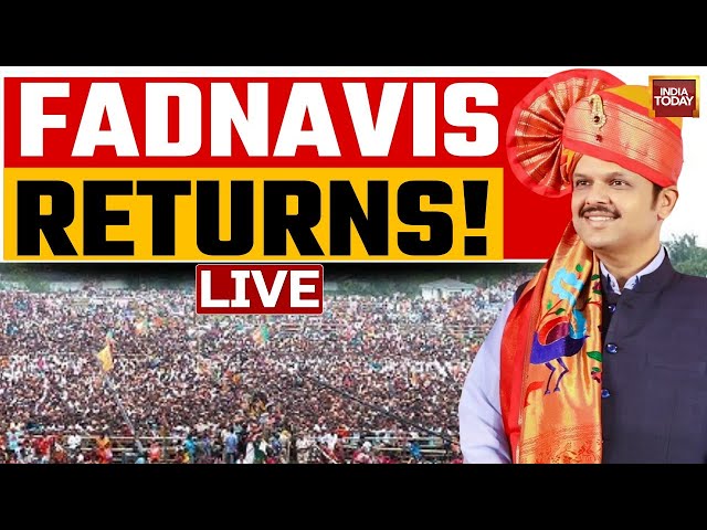 ⁣Maharashtra CM Name Announcement LIVE Updates | Devendra Fadnavis All Set To Return As Maha CM?