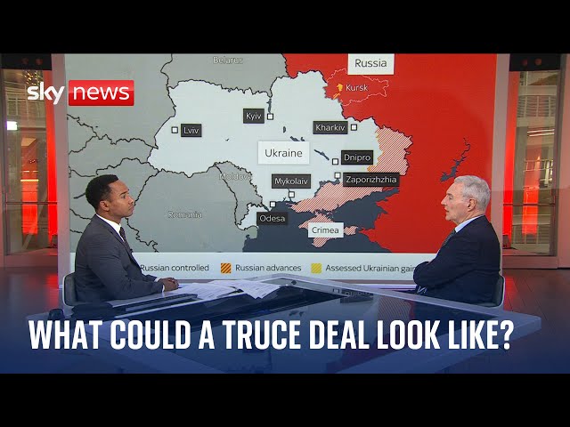 ⁣What could a Russia-Ukraine truce deal look like? | Ukraine war