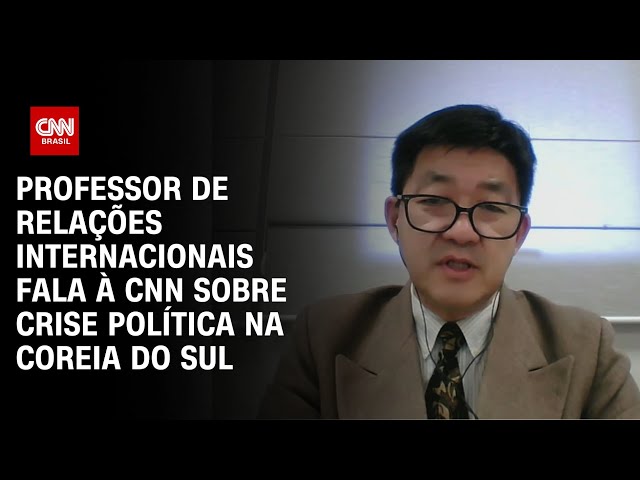 ⁣Professor de Relações Internacionais fala à CNN sobre crise política na Coreia do Sul | BASTIDORES