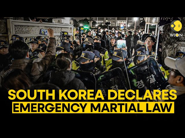 ⁣South Korea's Yoon Suk Yeol Declares Emergency Martial Law | BREAKING