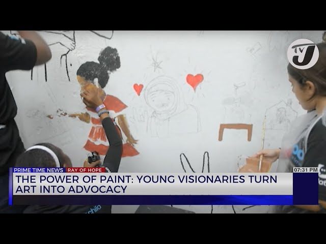 ⁣The Power of Paint: Young Visionaries Turn Art into Advocacy | TVJ News