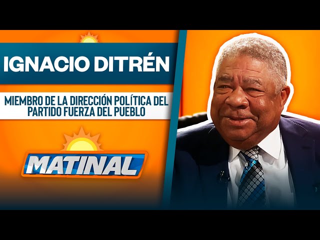 ⁣Ignacio Ditrén, Miembro de la dirección política del partido Fuerza del Pueblo | Matinal