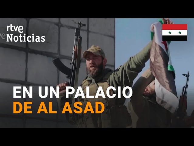 ⁣SIRIA: Los REBELDES dicen haber entrado en un PALACIO del JEFE de ESTADO AL ASAD | RTVE Noticias